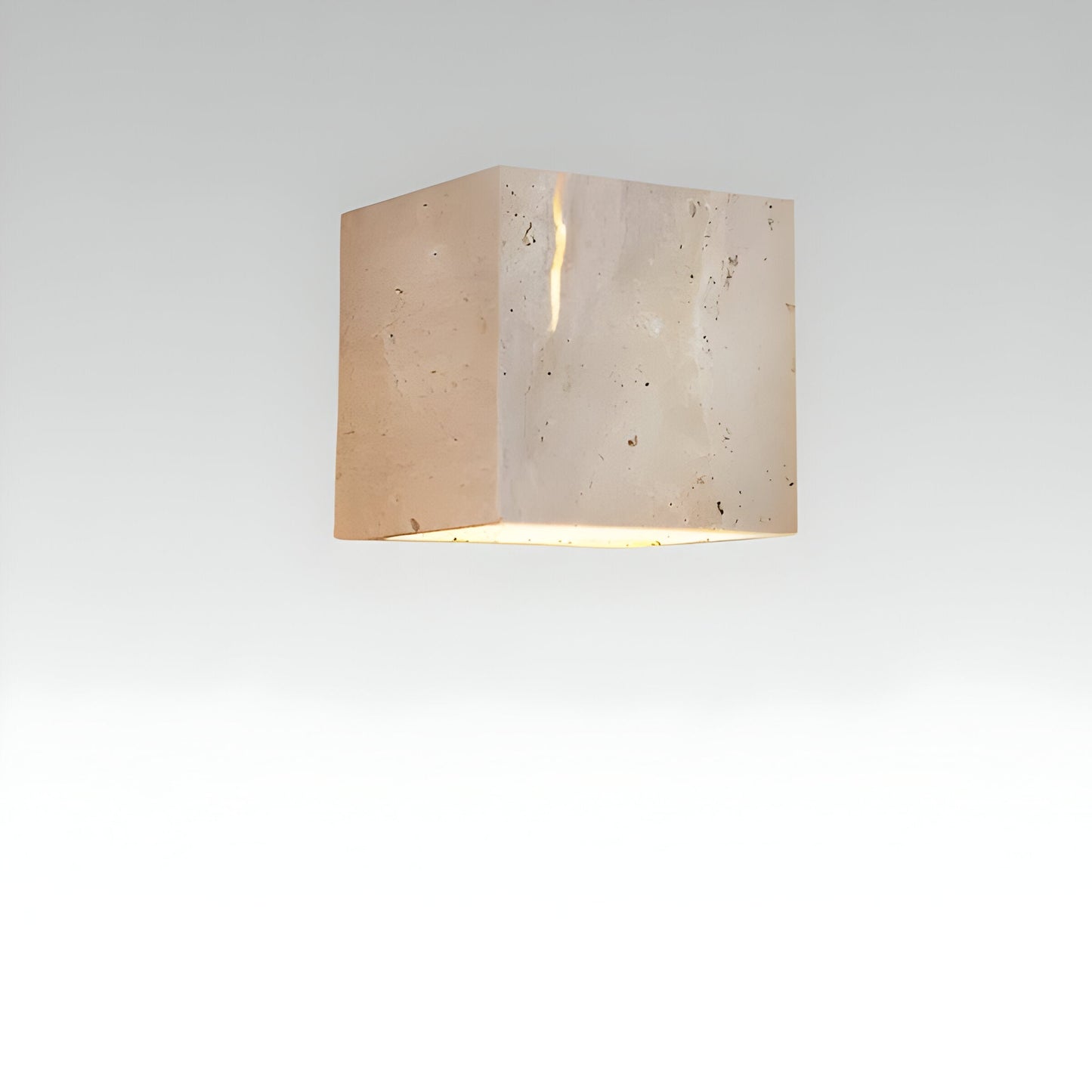 Sivra – Rectangular Travertine LED Wall Light
