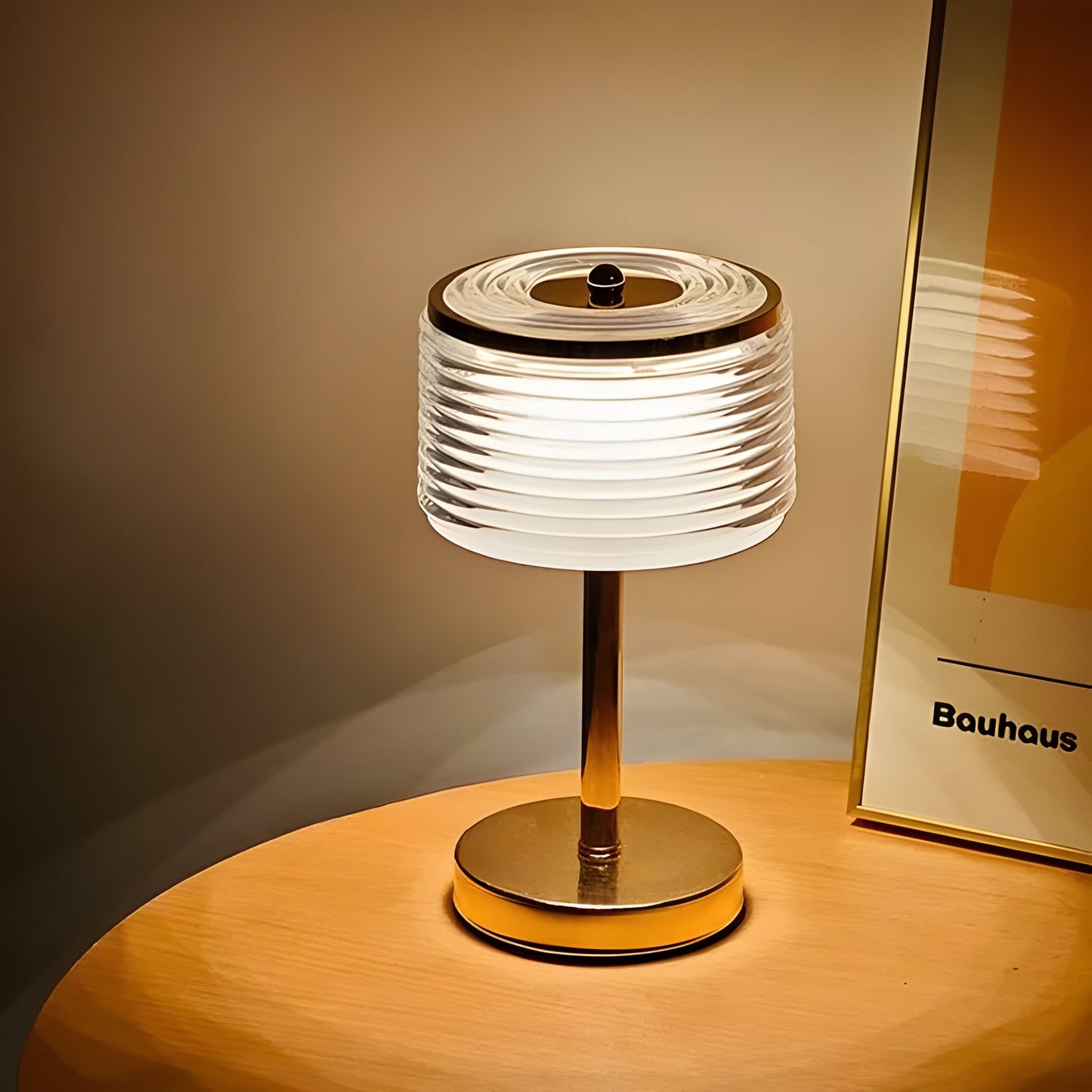 Hjalda – Modern LED Ring Table Lamp