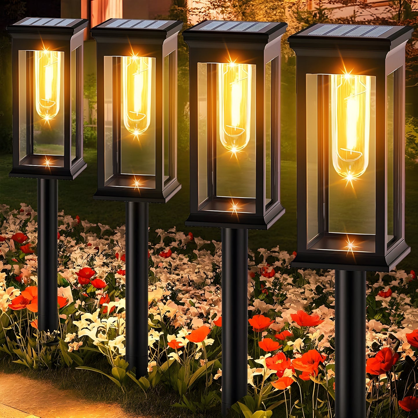 Lysgro – Solar LED Pathway Spotlight