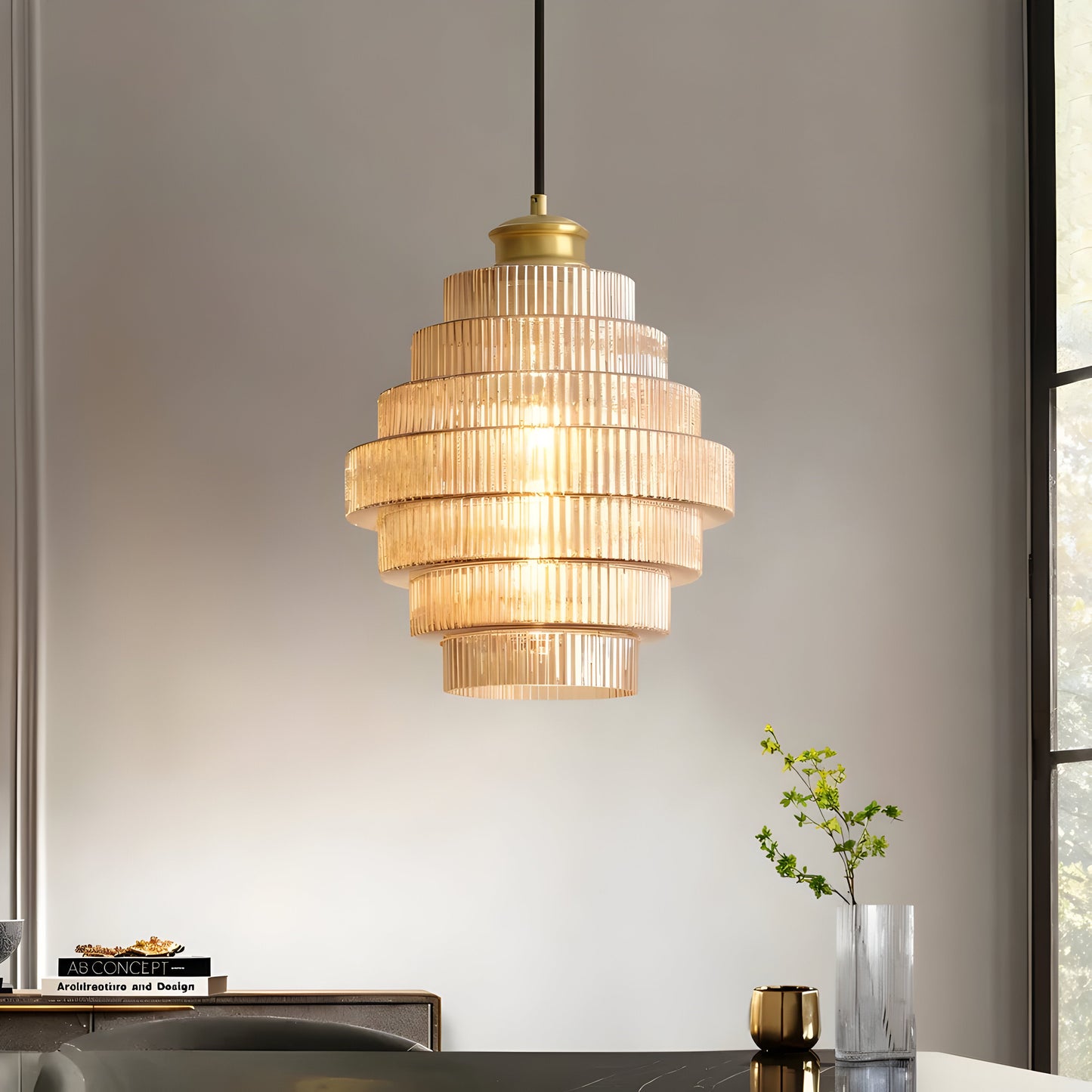 Lodren – LED Crystal Pendant Lamp (Luxury Lighting)