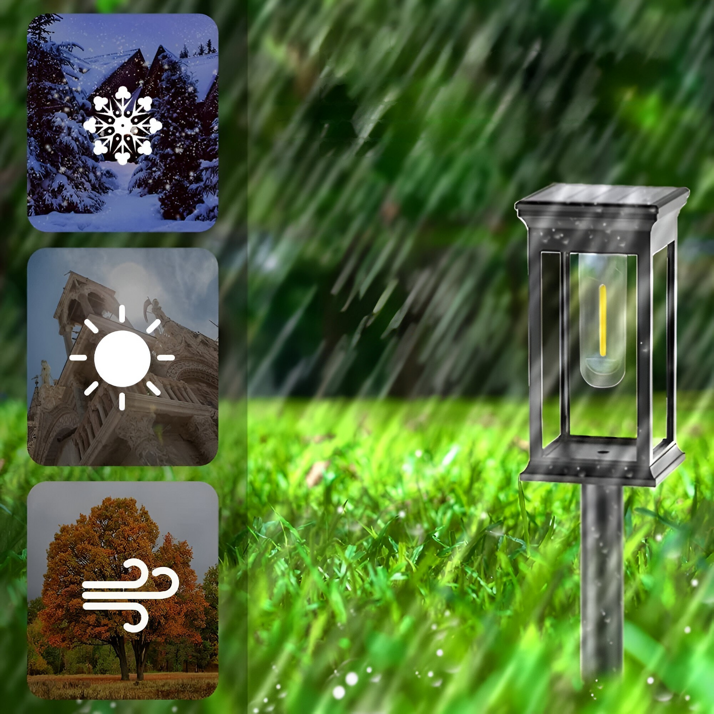 Lysgro – Solar LED Pathway Spotlight