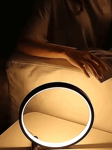 Lunaris – LED Table Lamp in Minimalist Design (Adjustable)