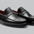 Ethan Men's Leather Loafers – Slip-On Smart Casual Comfort Shoes