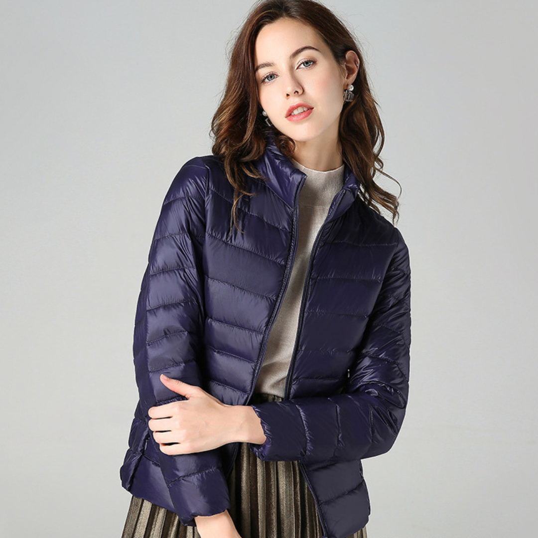 Aurora Veste Femme – Veste Imperméable Ultra-Légère & Polyvalente pour Mi-Saison