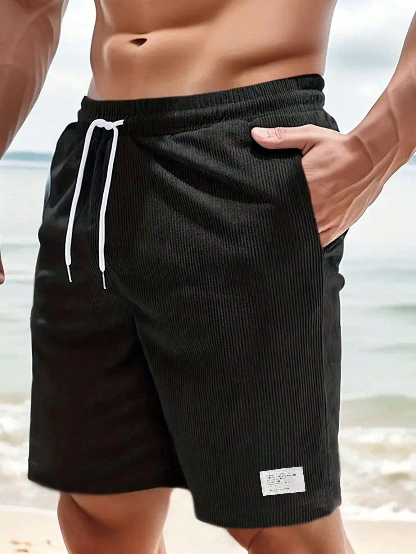 Duncan Men's Corduroy Shorts – Stretch Casual Summer Relaxed Fit Shorts