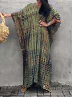 Sophia Women's Kaftan Maxi Dress – Boho Lightweight Beach Holiday Dress