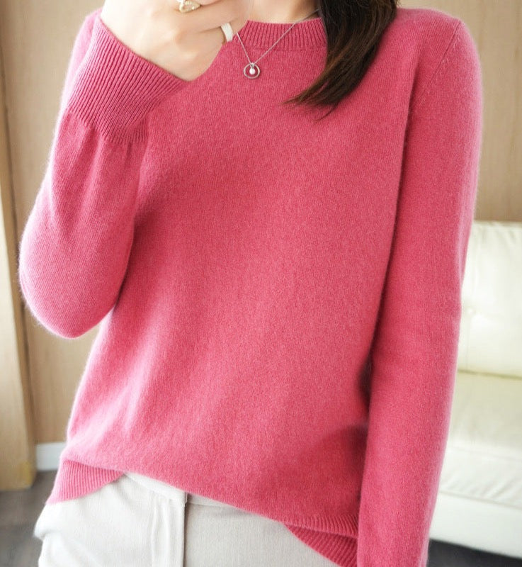 Odette Women's Knitted Jumper – Soft Fitted Knit with Elegant Everyday Style