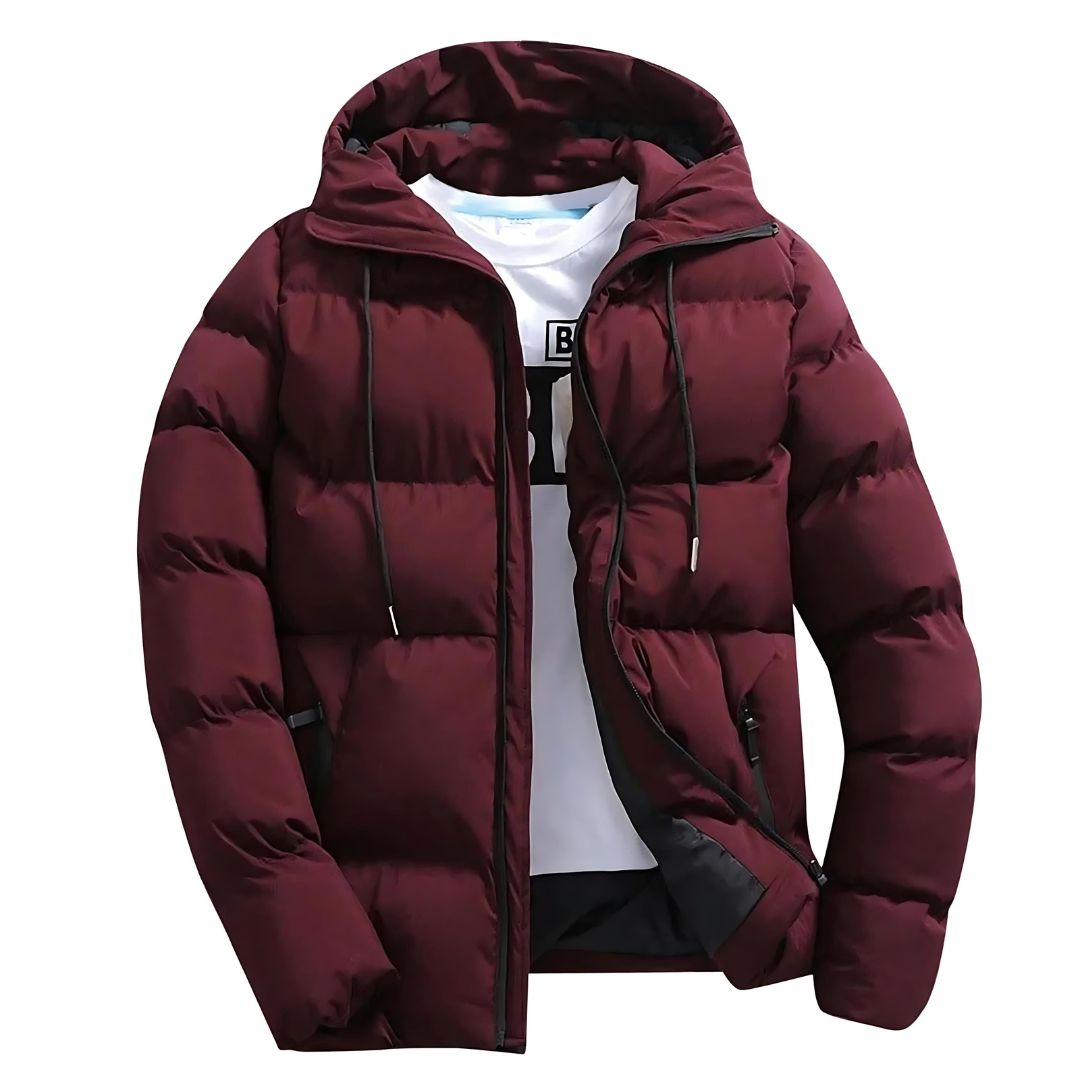 Gareth Men's Waterproof Parka – Insulated Hooded Winter Coat