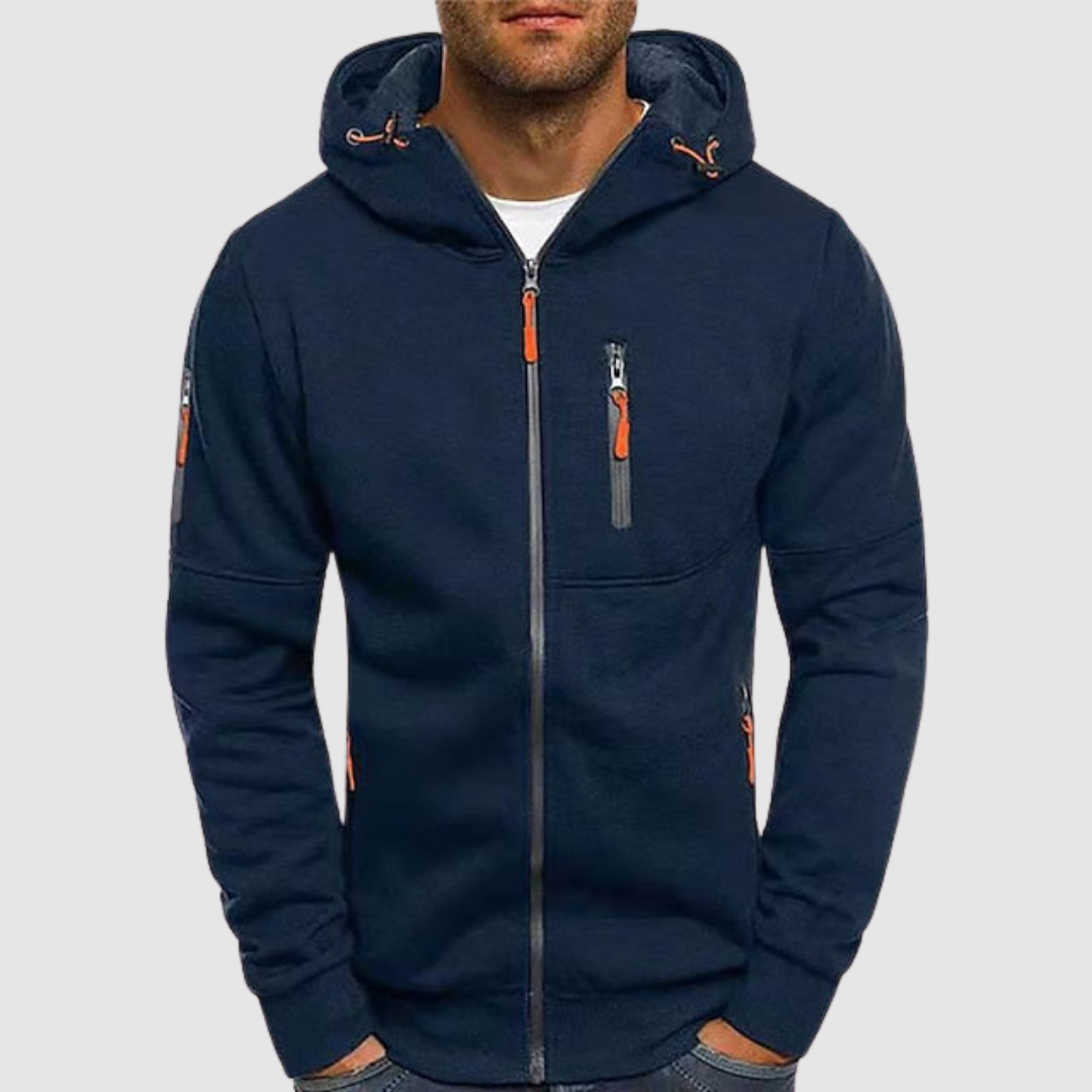 Finley Men's Cotton Hoodie – Soft Breathable Casual Pullover Sweatshirt