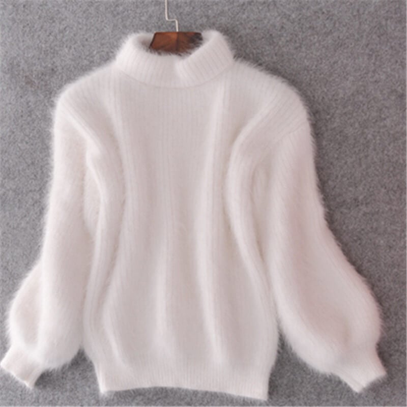 Audrey Women's Wool Knit Jumper – Soft Relaxed Fit Everyday Sweater