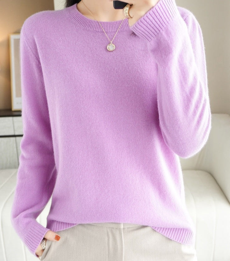 Odette Women's Knitted Jumper – Soft Fitted Knit with Elegant Everyday Style