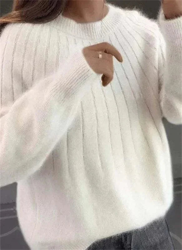 Adelaide Women's Cashmere Jumper – 100% Cashmere Soft Luxury Knit Sweater