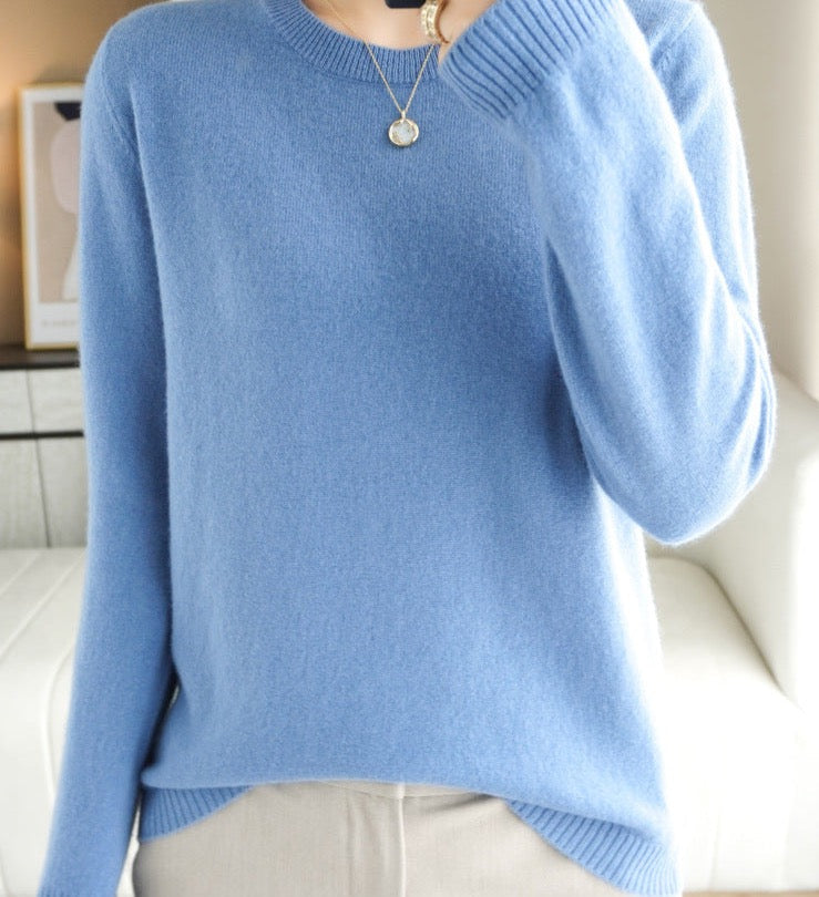 Odette Women's Knitted Jumper – Soft Fitted Knit with Elegant Everyday Style