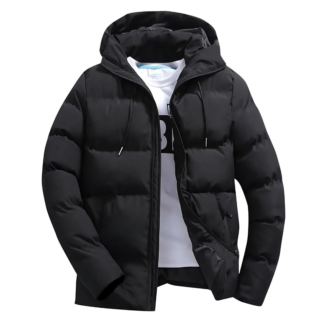 Gareth Men's Waterproof Parka – Insulated Hooded Winter Coat