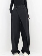 Harper Women's Wide Leg Trousers – Relaxed Fit Casual Summer Palazzo Pants
