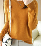 Odette Women's Knitted Jumper – Soft Fitted Knit with Elegant Everyday Style