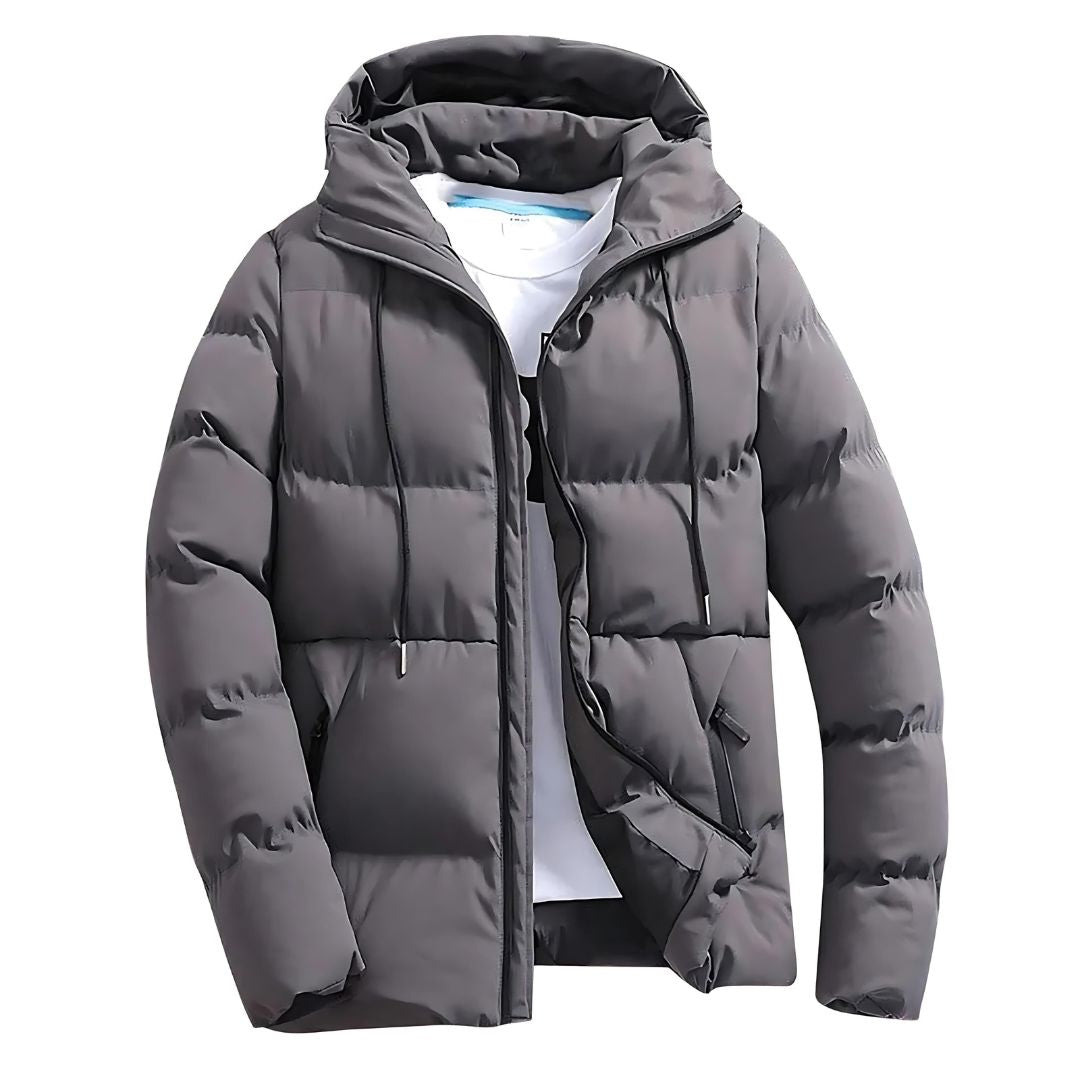 Gareth Men's Waterproof Parka – Insulated Hooded Winter Coat