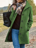 Naomi Women's Winter Coat – Warm Tailored Elegant Longline Overcoat