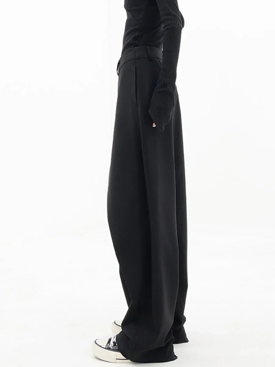 Harper Women's Wide Leg Trousers – Relaxed Fit Casual Summer Palazzo Pants