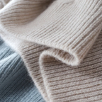 Celeste Women's Cashmere Roll Neck Jumper – 100% Cashmere Luxury Knit Sweater