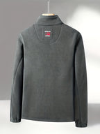 Finley Men's Fleece Jacket – Thermal Outdoor Zip Up Lightweight Winter Coat