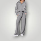 Celeste Women's Lounge Set – Oversized Sweatshirt & Joggers Soft Casual Co-Ord Set