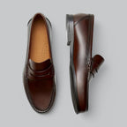 Ethan Men's Leather Loafers – Slip-On Smart Casual Comfort Shoes