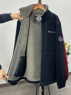 Finley Men's Fleece Jacket – Thermal Outdoor Zip Up Lightweight Winter Coat