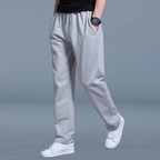 Caleb Men's Joggers – Premium Cotton Straight Leg Casual Sweatpants