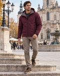 Rafael Hooded Softshell Jacket – Waterproof Fleece-Lined Outdoor Windbreaker Homme