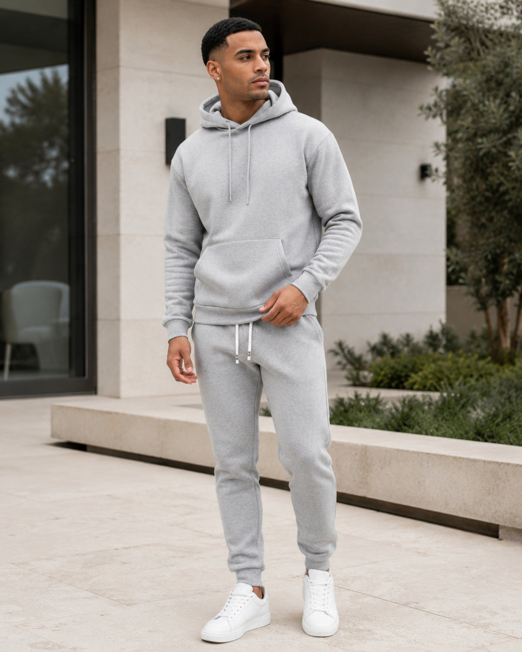 Carl Men's Tracksuit Set – Hooded Hoodie & Joggers Casual Sportswear Set