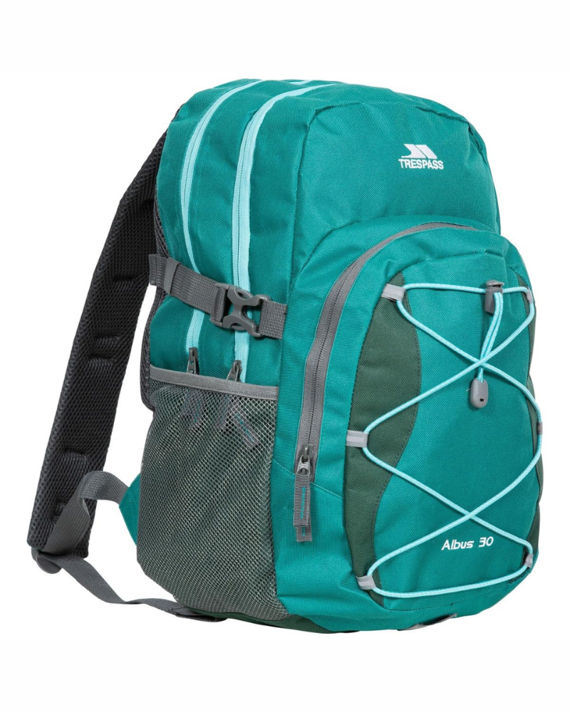 Grant Men's 30L Backpack – Adjustable Travel Rucksack with 3 Zip Pockets