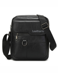 Arnold Men's Vegan Leather Crossbody Bag – Adjustable Messenger Shoulder Bag