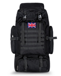 Grady 80L Waterproof Hiking Backpack – Tactical Travel Rucksack with Laptop Sleeve
