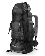Trenton 90L Waterproof Hiking Backpack – Oxford Camping Rucksack with Multi Compartments