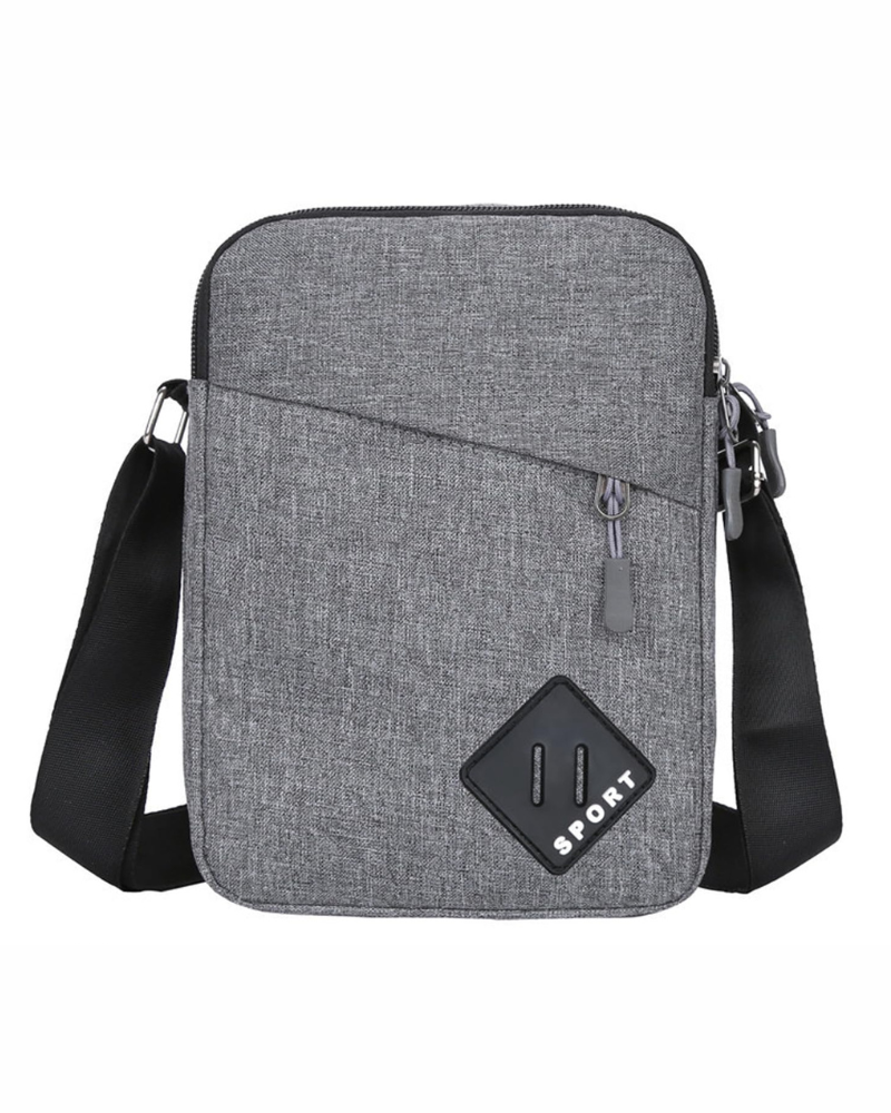 Cliff Men's Crossbody Bag – Multi Pocket Oxford Shoulder Messenger Bag