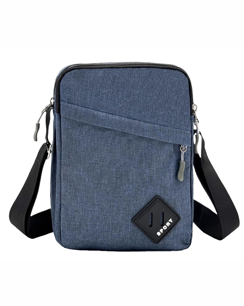 Cliff Men's Crossbody Bag – Multi Pocket Oxford Shoulder Messenger Bag