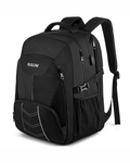 Adrian Men's Laptop Backpack – 55L Travel Rucksack for 18.4" Laptop with USB Charging Port