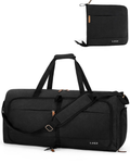 Callan Men's 60L Foldable Travel Duffel Bag – Oxford Holdall with Shoe Compartment