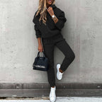 Felicity Women's Lounge Set – Soft Matching Sweatshirt & Joggers Tracksuit