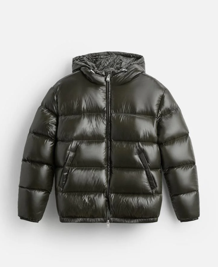 Nathan Men's Puffer Jacket – Water Resistant Insulated Winter Zip Coat