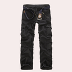 Henry Men's Cargo Trousers – Casual Utility Pants with Multi Pocket Streetwear Fit