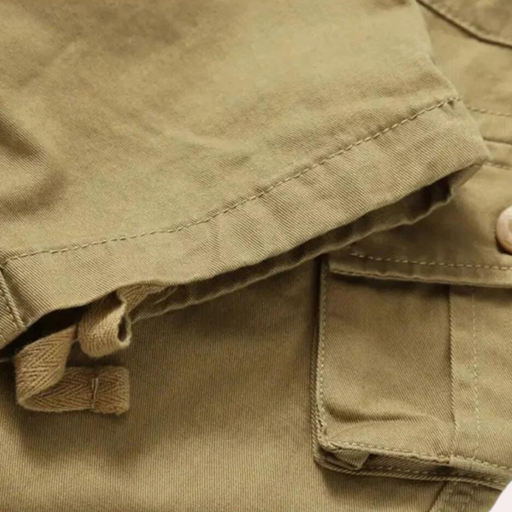 Henry Men's Cargo Trousers – Casual Utility Pants with Multi Pocket Streetwear Fit