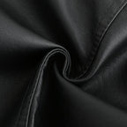 Valerie Women's Leather Jacket – Genuine Leather Zip Up Stand Collar Biker Jacket