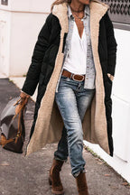 Yvette Women's Reversible Winter Coat – Two-in-One Warm Elegant Design