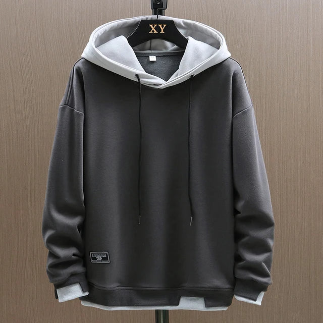 Miles Men's Hoodie – Soft Pullover Hooded Sweatshirt with Kangaroo Pocket