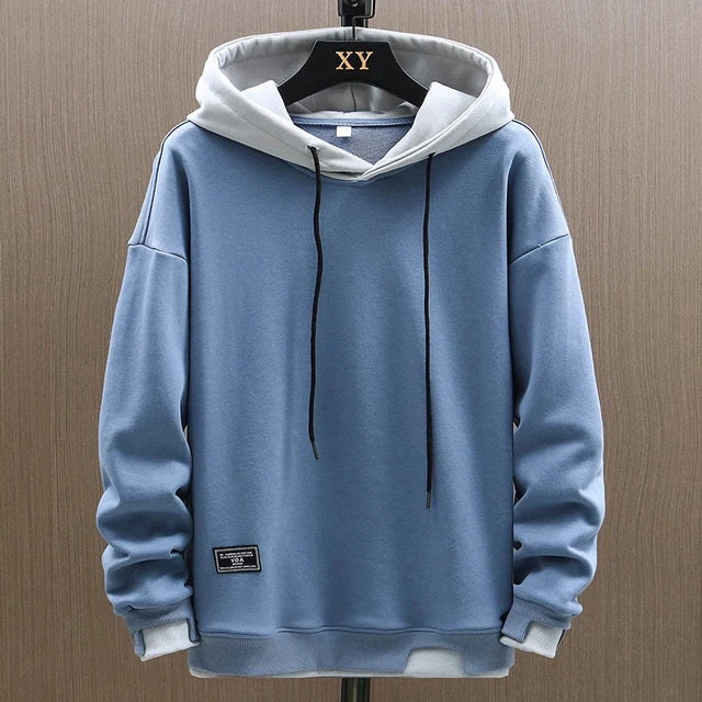 Miles Men's Hoodie – Soft Pullover Hooded Sweatshirt with Kangaroo Pocket