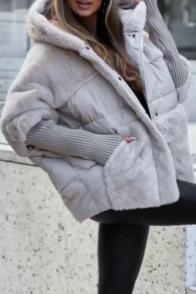 Georgia Women's Winter Jacket – Warm Multicolour Insulated Outdoor Coat
