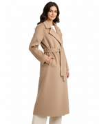 Dorothy Women's Long Wool Coat – Tailored Classic Winter Overcoat