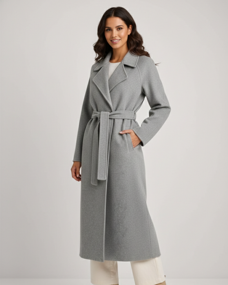 Dorothy Women's Long Wool Coat – Tailored Classic Winter Overcoat